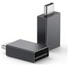 nonda Adattatore da USB C a USB 3.0 (confezione da 2), adattatore da USB di tipo C a USB, adattatore Thunderbolt 3 a USB femmina OTG per MacBook Pro 2020/19/18/17, MacBook Air 2020/19, iPad Pro 2020 e