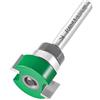 Trend CraftPro fresa intumescente 2 taglienti, gambo 1/4, Ø24xL10 | Scanalature intumescenti Ø24 mm, L10 mm, 2 taglienti, gambo 1/4, inserti carburo di tungsteno C209X1/4TC