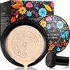 SIKOT Mushroom Head Air Cushion Foundatio, CC Cream Moisturizing Liquid Foundation, Cover, Lasting Brightens for Face & Neck, Even Skin Tone Makeup Base BB(naturale)