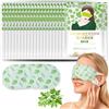 Guidre 20 mascherine per occhi riscaldanti, maschera per occhi a vapore, comprime per gli occhi caldi, maschera per gli occhi di assenzio, aiuta a mantenere gli occhi secchi, gonfi e occhiaie
