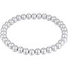 Elli Bracciale Donne Sfera Geo Tendenza Combinabile Colore Argento