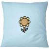 Bona Basics, Fodera decorativa per cuscino decorativa, decorazione per la casa, per divano, caffetteria, Dimensioni: 45X45 cm, colore: azzurro
