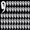 ANSIO® Confezione da 100 ganci per tende pieghettati a matita, in plastica, per tende da porta, tende da finestra, dimensioni 2,8 cm x 1,2 cm