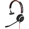 Jabra Evolve 40 UC Mono Headset - Unified Communications Headphones for VoIP Softphone with Passive Noise Cancellation - 3.5mm Jack only - Black