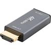 YRRNAE Adattatore da USB C (femmina) a HDMI, convertitore USB 4K 60Hz da tipo C a HDMI per MacBook Pro, MacBook Air, iPad Pro, Pixelbook, XPS ecc
