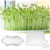 Fictory 100 Pezzi Spugna Idroponica Pianta Strumento di Giardinaggio Spugne Serra Spugna Idroponica per Piccola Crescita Bud Grow Seedlings per la Crescita di Piccoli germogli o Crescere piantine