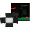 PATONA Premium LED Foto Video Luce 216 RGB LEDs