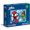 Clementoni Spydey e i Suoi Amici Puzzle 12 Cubi