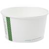 - Ciotole asporto in cartoncino -350ml serie green stripe