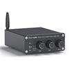 Fosi Audio BT20A Amplificatore Bluetooth 5.0, TPA3116 100 Wx2 Amplificatore Audio HiFi, Mini Amplificatore Stereo Casa Integrato Classe D 2.0 Canali per Altoparlanti Passivi da Scaffale Home Theatre