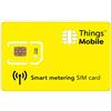 Things Mobile SIM Card per SMART METERING - Things Mobile - con copertura globale e rete multi-operatore GSM/2G/3G/4G LTE, senza costi fissi, senza scadenza e tariffe competitive con 10€ di credito incluso