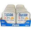 Generico Monge Monoprotein Cibo umido per Cane solo Tacchino con Agrumi, naturalmente senza coloranti, conservanti e zuccheri aggiunti. Confezione da 24 vaschette (1 = 150gr.)