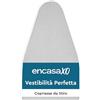 Encasa XO Copriasse Da Stiro In Cotone metallizzato Silicone Riflettente, 125x39 cm Pollici Con Spessa Schiuma E Feltro, Resiste A Bruciature E Macchie, Riduce Il Tempo Di Stiratura