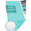 Engelbach® Tappeto vasca antiscivolo 88x40cm - Con 2 ganci per asciugatura rapida - Senza BPA, antimuffa, antibatterico e lavabile in lavatrice