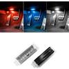 Yumzeco Compatibile con Luci Vano Piedi Auto BMW Serie 1/2/3/4/5/7/X1/X3/X4
