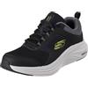 Skechers Glide-step Swift Turntide, Scarpe sportive Uomo, Black Knit Trim, 47.5 EU