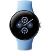 Google Pixel Watch 2 con Fitbit Monitoraggio battito cardiaco, Gestione stress, Funzionalità di sicurezza - Smartwatch Android - Cassa in alluminio - Cinturino sportivo azzurro - Wi-Fi