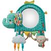 Infantino - Specchio Attività Go Gaga Elephant - Seggiolino Auto - Passeggino - Giochi Neonato per lo Sviluppo Sensoriale - Multistrato - Elefante - Multicolore - Regalo per Neonati dai 0 mesi