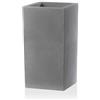TeraPlast Fioriera Schio Cubo Alto 80 cm di Teraplast-Tortora