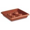Stefanplast Sottofioriera Quadrata Mediterraneo 39cm di Stefan Plast