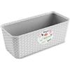 Stefanplast Balconetta Natural Bianca cm 30 con riserva d'acqua di Stefanplast