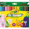 Crayola 12 Profumelli Pennarelli Lavabili Profumati, Punta Maxi di Crayola