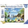 Ravensburger Puzzle 200 Pezzi XXL Poke'mon di Ravensburger