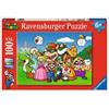 Ravensburger Puzzle 100 Pezzi XXL Super Mario di Ravensburger