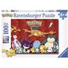 Ravensburger Puzzle 100 Pezzi XXL Poke'mon di Ravensburger