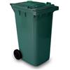 Roccobimbo Bidone Immondizia con Ruote 120lt Verde Scuro di Roccobimbo