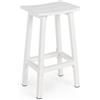 Bizzotto Sgabello Bar Skipper in Alluminio Colore Bianco h71cm YK11 di Bizzotto