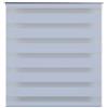 Roccobimbo Tenda a rullo oscurante zebra 100x175 cm Bianco di Comart