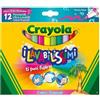 Crayola I Lavabilissimi Pennarelli Ultra-Lavabili Punta Maxi 12 Pezzi di Crayola