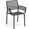 Nardi Sedia da Giardino Doga Armchair Antracite di Nardi
