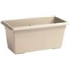 Stefanplast Fioriera Mediterraneo rettangolare cm 60 Bianco Travertino di Stefanplast