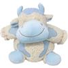Picci Peluche Mucca Lola Piccolo Azzurro 22 cm di Picci