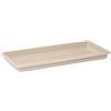 Stefanplast Sottofioriera Mediterraneo rettangolare Bianco Travertino 80cm di Stefanplast