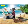 Playmobil Pirates Pirata con barca a remi 71254 di Playmobil