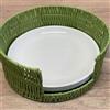 Vacchetti Portapiatti Plastica Verde di Vacchetti