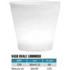 Roccobimbo Vaso Resina Ovale LUMINOSO DESIGN 65X41.5cm di Midiplast