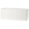 TeraPlast Schio Cassa Essential Fioriera Bianco 100 cm di Teraplast