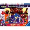 Ravensburger Puzzle Sonic 125 Pezzi Giant Floor di Ravensburger