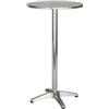 Roccobimbo Tavolo Bar alluminio Alto Tondo 60x110H cm di Rocco Bimbo