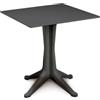 Ipae Progarden Tavolo Quadrato Ponente Antracite Plp L 70 cm Pnt012Bi Ipae Progarden