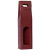 Roccobimbo Scatola Portabottiglie in Cartoncino Rosso h38 cm 1B PUNTA BORDEAUX di Roccobimbo