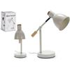 Roccobimbo Lampada Flexo da scrivania 15x36x32 cm Bianco Legno di Roccobimbo