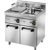 FIMAR Friggitrice Elettrica Armadiata SFM18D - Capacità Lt 18+18 - Prod/24h Kg 60