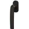Roto Maniglia standard Samba con logo, marrone grigiastro, lunghezza perno 37 mm