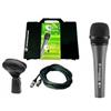 Sennheiser e835 Kit 3 Evolution con Microfono Cavo Valigia ideale per Voce Canto