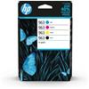 HP Cartuccia D'Inchiostro Confezione da 4 Pz Nero Ciano Magenta Giallo Originali 963 - 6ZC70AE